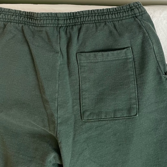 Palo Santo Studios Trio Peach On Earth Sweatpants in Evergreen S/M - Picture 3 of 8